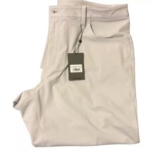 G/FORE All White “5 Pocket Trouser” Golf‎ Pants Size 40/34 NWT